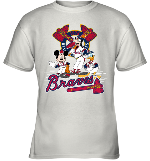 MLB Atlanta Braves Hawaiian Shirt Skeleton Sports Gift For Dad