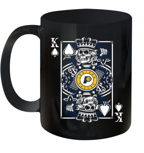 Indiana Pacers NBA Basketball The King Of Spades Death Cards Shirt Ceramic Mug 11oz