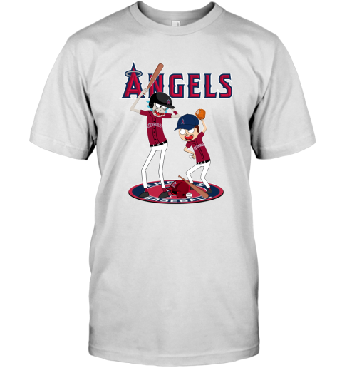 Los Angeles Angels MLB Custom Name Button Up Hawaiian Shirt For Mens Womens  - T-shirts Low Price
