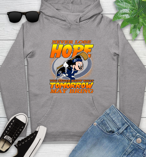 Tampa Bay Lightning NHL Hockey ootball Mickey Disney Never Lose Hope Youth Hoodie 6