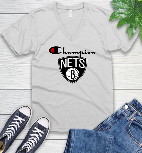 NBA Basketball Brooklyn Nets Champion Shirt V-Neck T-Shirt