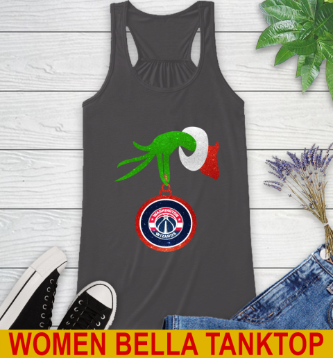Washington Wizards Grinch Merry Christmas NBA Basketball Racerback Tank 12