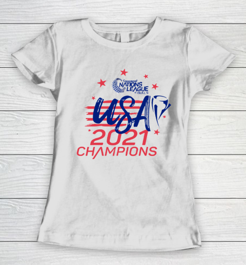 Concacaf Nations League 2021 USA Champion Women's T-Shirt