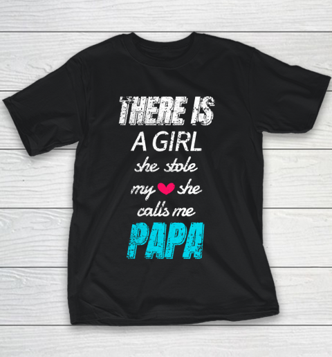 Father's Day Funny Gift Ideas Apparel  I Love my Daughter Dad Father T Shirt Youth T-Shirt
