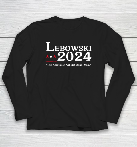 Lebowski 2024 Election Vote Funny Long Sleeve T-Shirt