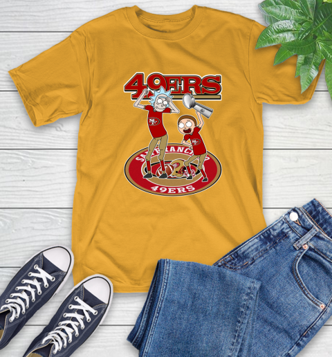 I Turned Myself Into A San Francisco Fan Morty, I'm 49ers Rick Shirts 3