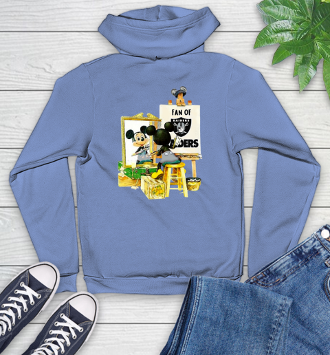 NFL Football Oakland Raiders Mickey Drawing Shirt 133