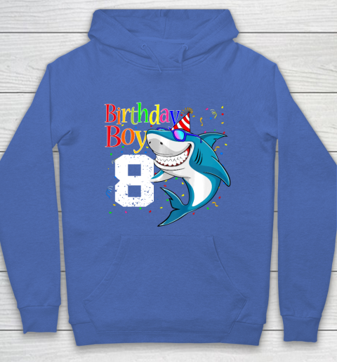 Kids 8th Birthday Boy Shark Shirts 8 Jaw Some Four Tees Boys 8 Years Old Hoodie 6