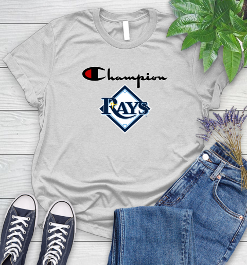 MLB Baseball Tampa Bay Rays Champion Shirt Women's T-Shirt