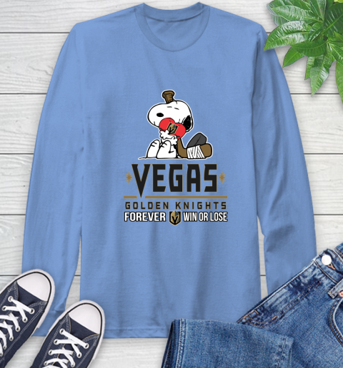 NHL The Peanuts Movie Snoopy Forever Win Or Lose Hockey Vegas Golden Knights 68
