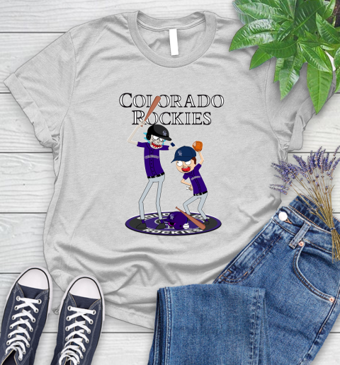MLB Colorado Rockies Rick And Morty Baseball 91