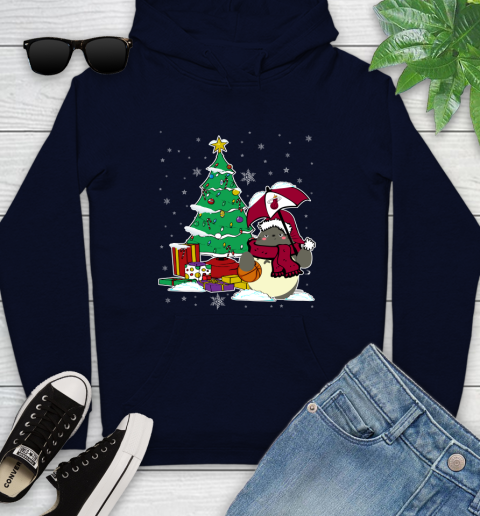 Miami Heat NBA Basketball Cute Tonari No Totoro Christmas Sports Youth Hoodie 3