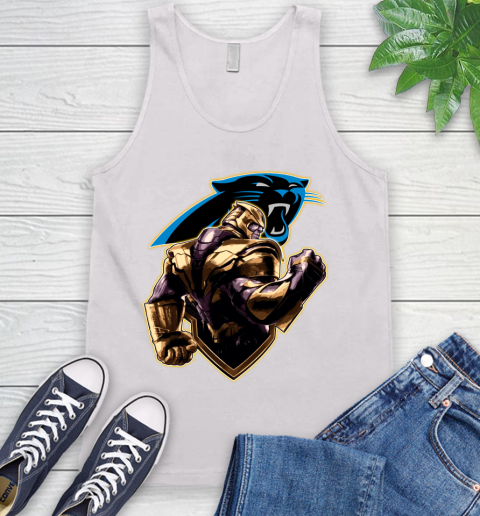 NFL Thanos Avengers Endgame Football Sports Carolina Panthers Tank Top