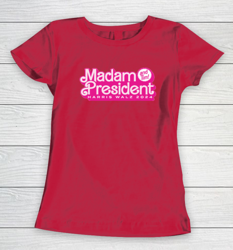 Madam President (and Tim!) Kamala Harris Women's T-Shirt 7
