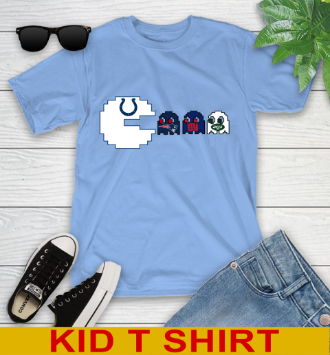 Indianapolis Colts NFL Football Pac Man Champion Youth T-Shirt 11