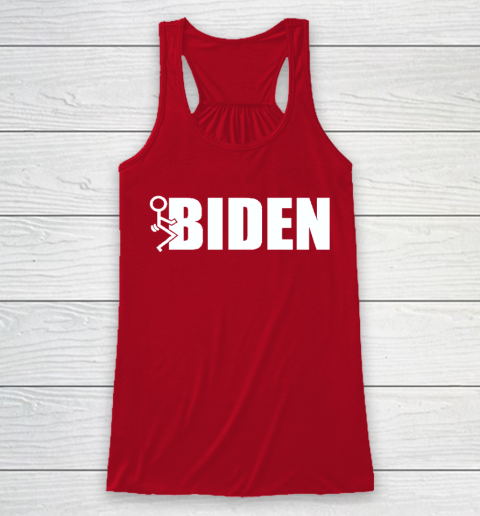 Fuck Joe Biden Racerback Tank 4