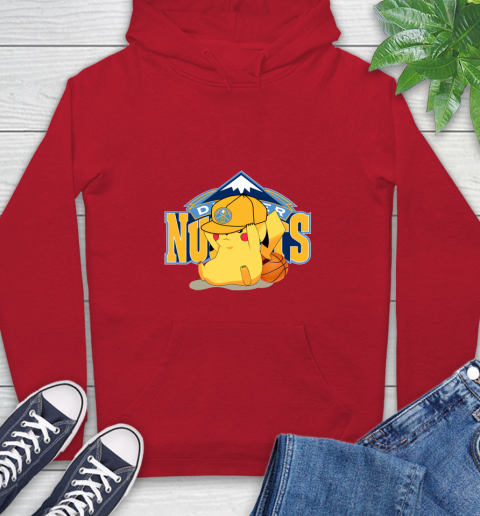 NBA Pikachu Basketball Sports Denver Nuggets Hoodie 10