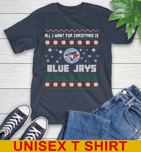 MLB All I Want For Christmas Is Toronto Blue Jays Baseball Sports 3