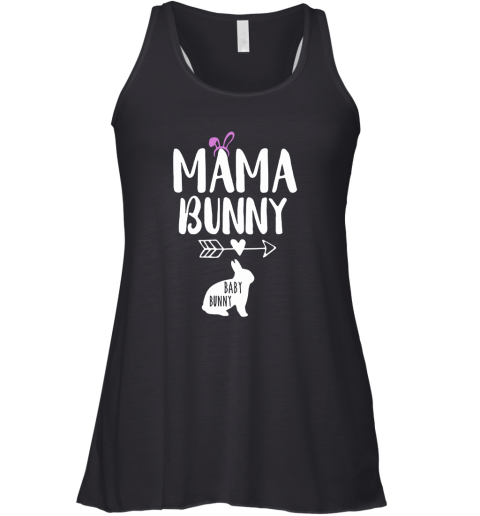 Mama Bunny Love Baby Bunny Easter Racerback Tank