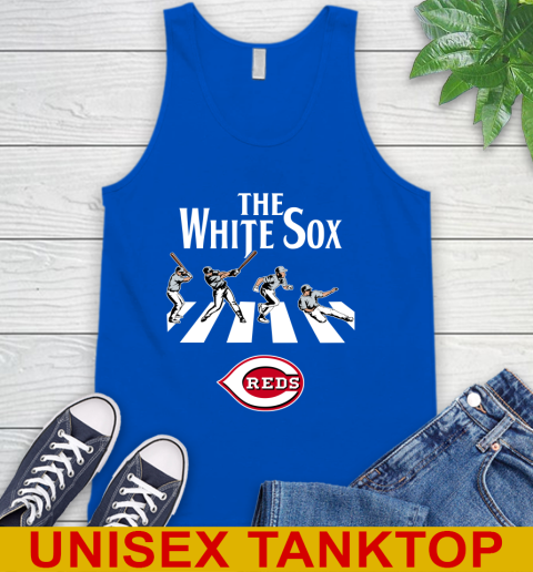 MLB Baseball Chicago White Sox The Beatles Rock Band Shirt Tank Top 4