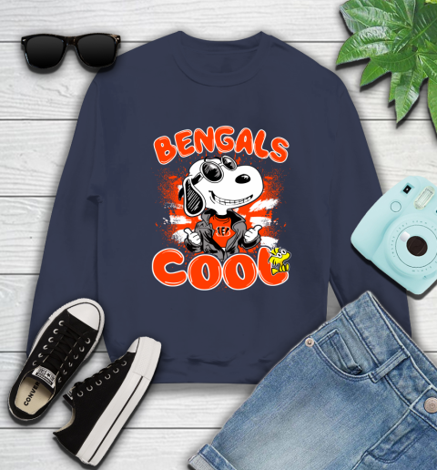 NFL Football Cincinnati Bengals Cool Snoopy Shirt Sweatshirt 2