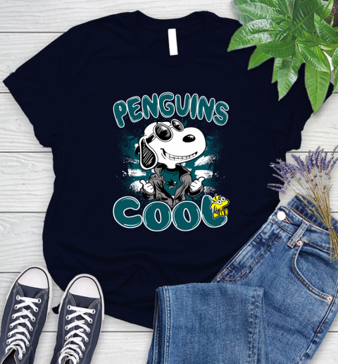 NHL Hockey San Jose Sharks Cool Snoopy Shirt Women's T-Shirt 2