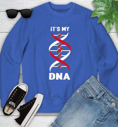 New Jersey Devils NHL Hockey It's My DNA Sports Youth Sweatshirt 7