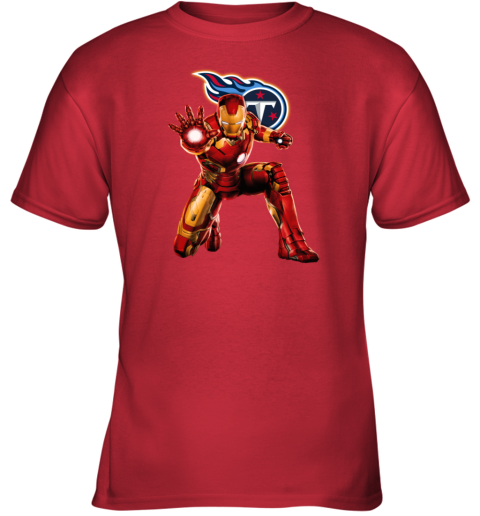 NFL Iron Man Tennessee Titans Youth T-Shirt - Rookbrand