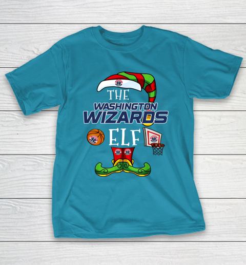 Washington Wizards Christmas ELF Funny NBA T-Shirt 7