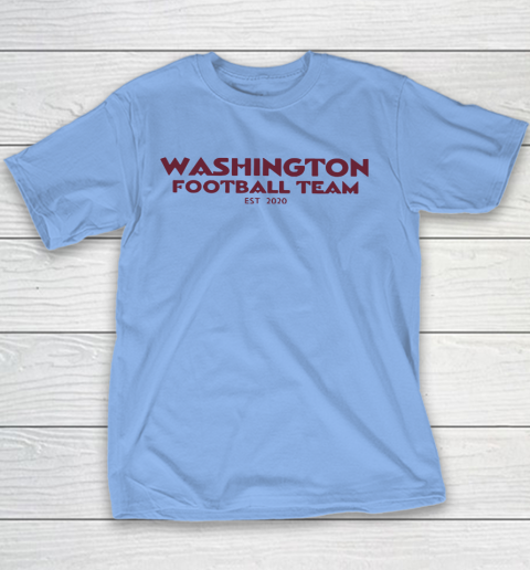 Washington Football Team Est 2020 Youth T-Shirt 7