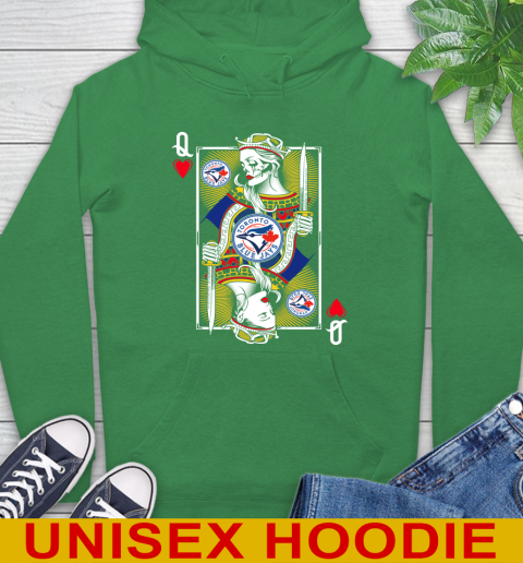 MLB Baseball Toronto Blue Jays The Queen Of Hearts Card Shirt Hoodie 8