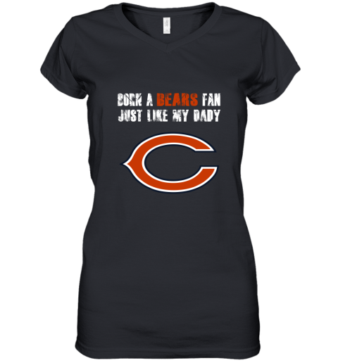 Born A Bears Fan Just Like My Grandpa T-Shirt - TeeNaviSport