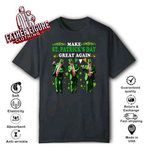 Make St. Patrick's Day Great Again Trump Dance T-Shirt