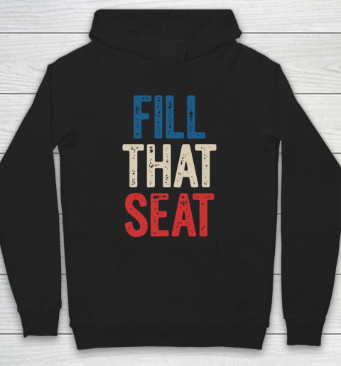 Fill That Seat Vintage North Carolina NC Fill The Seat Retro Hoodie