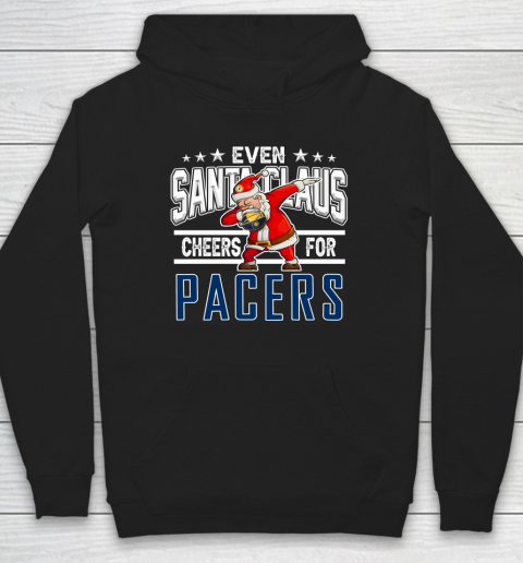 Indiana Pacers Even Santa Claus Cheers For Christmas NBA Hoodie