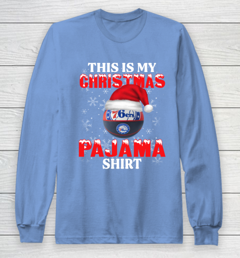 Philadelphia 76ers This Is My Christmas Pajama Shirt NBA Long Sleeve T-Shirt 9 Philadelphia 76ers This Is My Christmas Pajama Shirt NBA Long Sleeve T-Shirt - Image 9