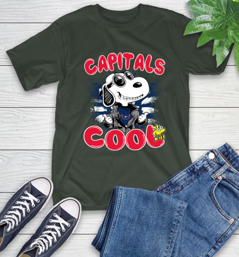 NHL Hockey Washington Capitals Cool Snoopy Shirt T-Shirt 7 NHL Hockey Washington Capitals Cool Snoopy Shirt T-Shirt - Image 7