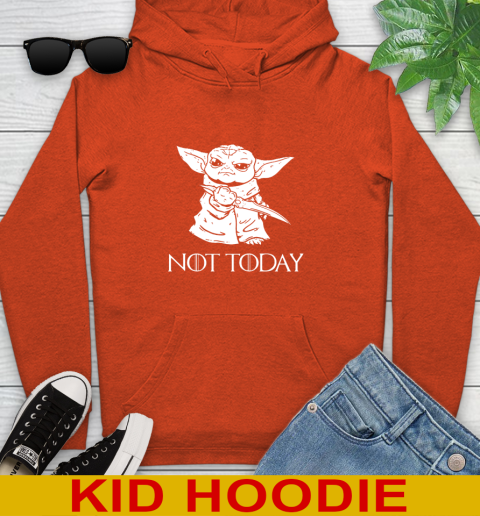 Not Today Game Of Thrones Star Wars Baby Yoda Shirt 131