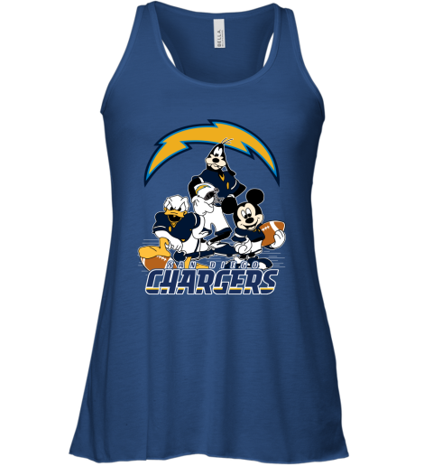 San Diego Chargers NFL Football Dabbing Mickey Disney Sports T