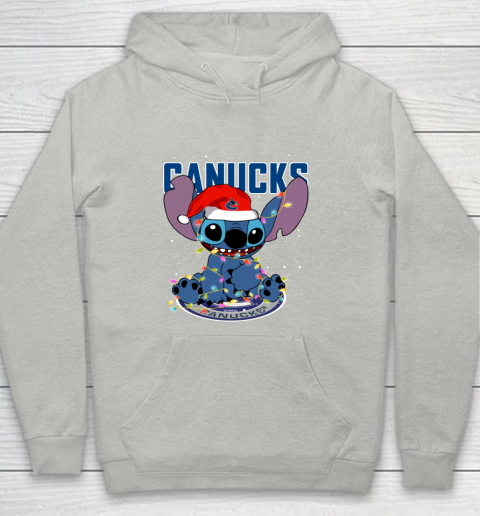 Vancouver Canucks NHL Hockey noel stitch Christmas Youth Hoodie