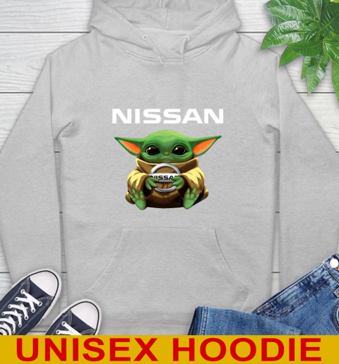 Star Wars Baby Yoda Hugs Nissan Car Shirt 18