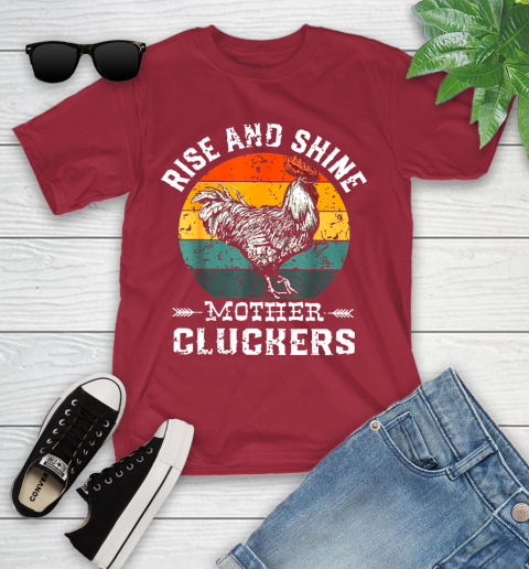 Rise And Shine Mother Cluckers Vintage Shirt 105
