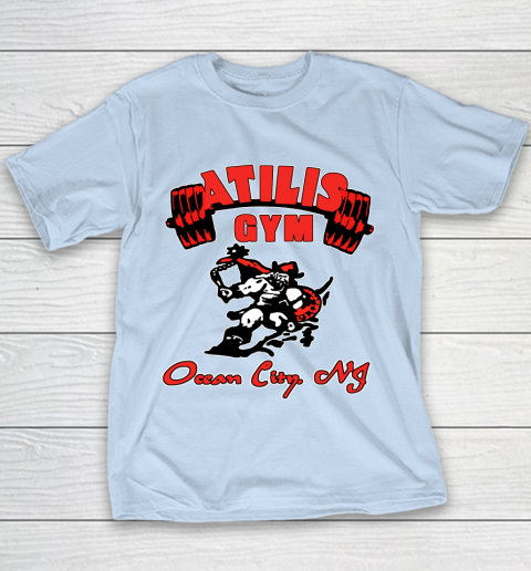 Atilis Gym Ocean City NJ Youth T-Shirt 4