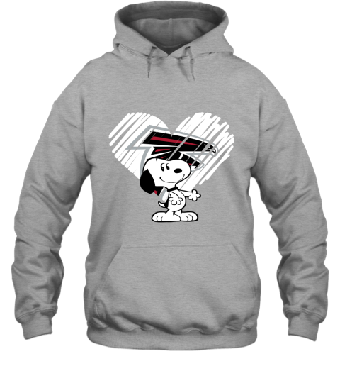 jwvk a happy christmas with atlanta falcons snoopy hoodie 23 front sport grey