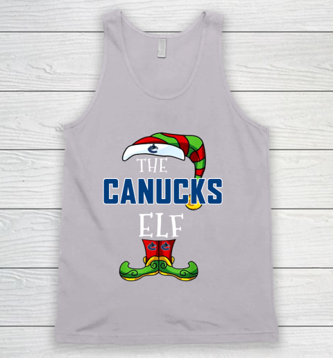 Vancouver Canucks Christmas ELF Funny NHL Tank Top 3