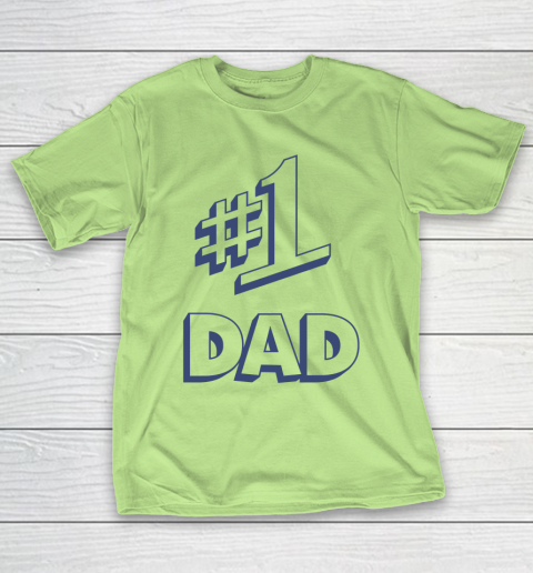 Number 1 Dad #1 Dad T-Shirt 16