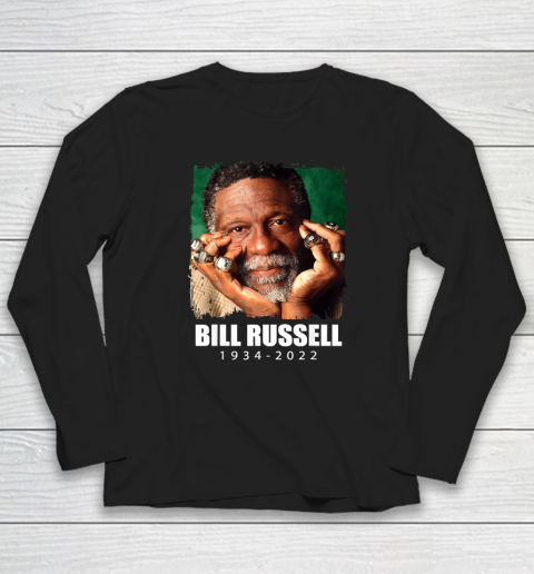 Bill Russell 1934  2022 RIP Long Sleeve T-Shirt