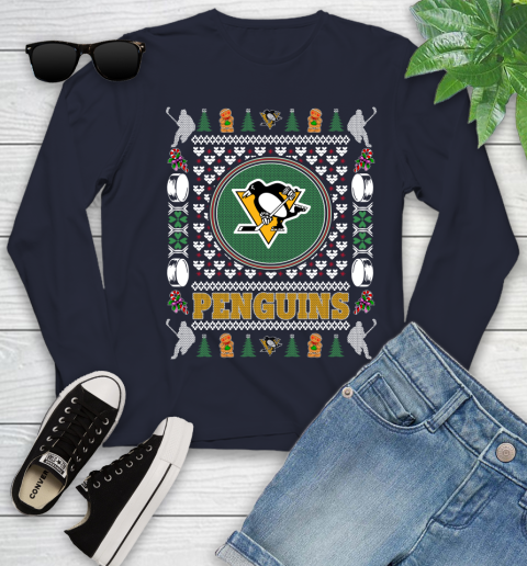 Pittsburgh Penguins Merry Christmas NHL Hockey Loyal Fan Ugly Shirt 125