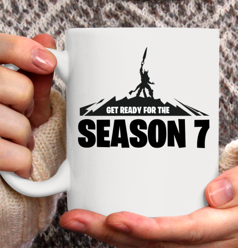 Fortnite Tshirt Get Ready For The Season 7 Ceramic Mug 11oz 2