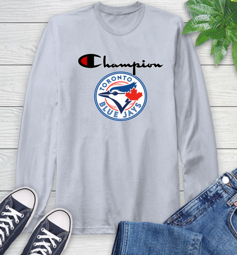 MLB Baseball Toronto Blue Jays Champion Shirt Long Sleeve T-Shirt 4